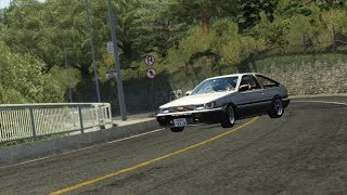 AE86ターボ 秋名 上り Assetto Corsa [upl. by Irahcaz24]