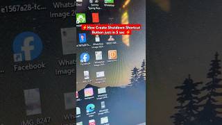 How To Create Shutdown Shortcut Button just in 5 sec shortvideo shortsyoutube viralvideo windows [upl. by Brindell]