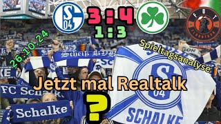 Mal Realtalk  Schalke 04 34 Greuther Fürth [upl. by Rempe877]