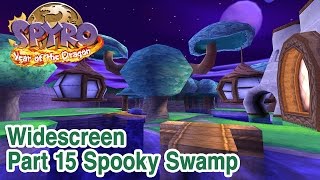 Spyro 3  Part 15 Spooky Swamp  HD PS1 Widescreen Hack [upl. by Luttrell196]