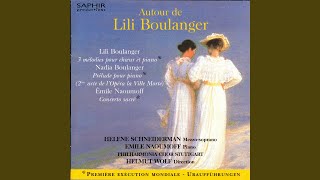 Les Sirenes 1911 Pour MezzoSoprano Choeur Et Piano Lili Boulanger [upl. by Daryn]