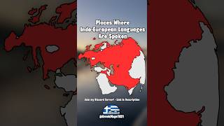 Places Where IndoEuropean Languages Are Spoken mapping geography europe history countryballs [upl. by Jany]