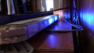 Whelen Lightbar Demo and Wiring Tutorial [upl. by Bremen]