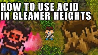 Gleaner heights Stump How to use Acid Vine Cave amp Tattered Journal walkthrough [upl. by Lazaruk]