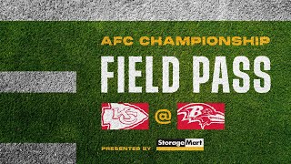 Kansas City Chiefs vs Baltimore Ravens AFC Championship Preview  Field Pass [upl. by Oivlis]