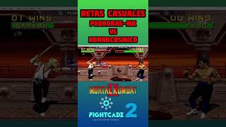 Retas Casuales PEDROJASMK vs Rorrocosmico mortalkombat2 fightcade2 retroarcade retrogames [upl. by Creamer]