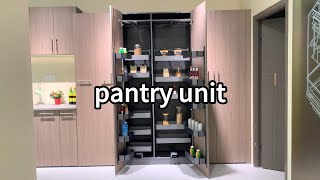 WELLMAX Pull out pantry unit basket for kitchen cabinet [upl. by Ettedualc]