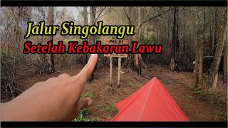 Kondisi Lawu Setelah Kebakaran  Jalur Singolangu [upl. by Mannos]