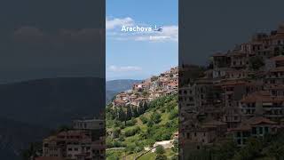 A beautiful place to visit in Greece Arachova [upl. by Arlyn203]