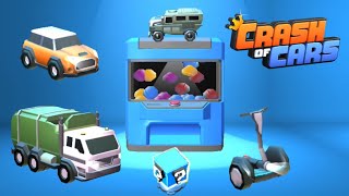 EPIC Prize Machine Opening 10000 coins  3 New Cars  Hypergrid Update 🎮 Crash of Cars 46 [upl. by Myrwyn]