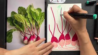 31 Creative Carrot Illustration A StepbyStep Guide [upl. by Scotti]