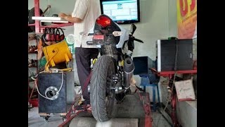 Dyno test RX8 feat Kawasaki 250 RR Mono up 3dk [upl. by Zed552]