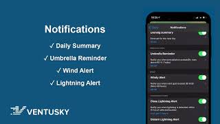 Ventusky  Personalized Weather Notifications [upl. by Ieluuk634]