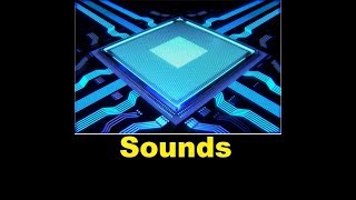 Futuristic Computer Sound Effects All Sounds [upl. by Ertnod477]