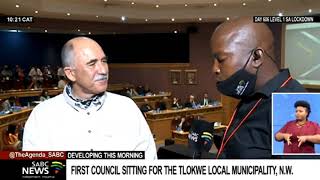 LGE 2021  First council sitting for the Tlokwe local municipality NW [upl. by Xuaegram]