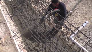 The Shotcrete process during a pool remodel [upl. by Anytsirk]