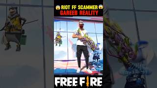 RIOT FF SCAMMER 😡  GAREEB REALITY 🥺shorts trending freefire [upl. by Eboh]