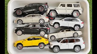 Box Full Of Various Miniature Diecast Cars  Brabus Lexus Maybach Lamborghini Toyota Mercedes [upl. by Oiluig]