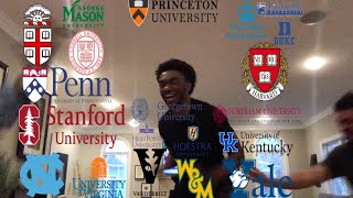 College Decision Reactions 2019Brown Columbia Cornell Yale Duke Princeton Upenn Harvard [upl. by Jeaz]