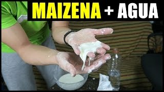 MEZCLAR MAIZENA Y AGUA [upl. by Nivrag]