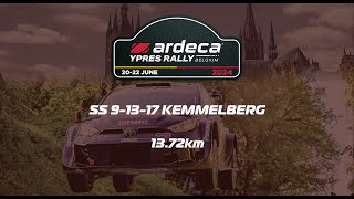 Ardeca Ypres Rally  SS 91317 Kemmelberg [upl. by Powe213]