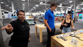 Fake Best Buy Employee Prank [upl. by Aracat]