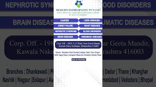 Modern Homeopathy Pvt Ltd  Multi Speciality Research and Treatment Center [upl. by Gosnell]