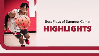 Razorback Basketball Highlights Top Plays of Summer Camp [upl. by Lona]