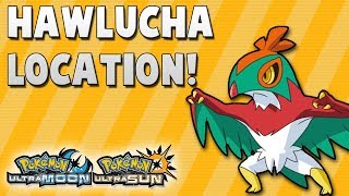 Where to Catch Hawlucha 96 in Pokemon Ultra Sun and Ultra Moon Location [upl. by El]