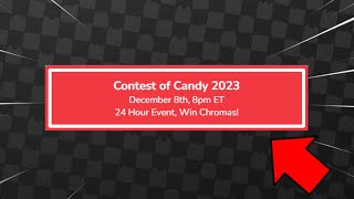 BLOOKET CONTEST OF CANDY 2023 EVENT IS BACK [upl. by Bolger711]