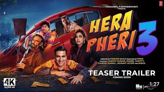 HERA PHERI 3  Trailer  Akshay Kumar Sunil Shetty Paresh Rawal Sanjay Dutt Disha  2024 [upl. by Annerahs]