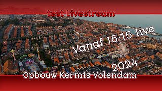 Kermis Volendam opbouw dinsdag 3 september 2024 [upl. by Nart]