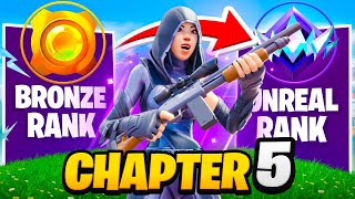 The RANKED MODE GRIND In Fortnite Chapter 5 Begins [upl. by Rianon]