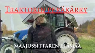 TRAKTORITÖITÄ ja PERÄKÄRRYN ESITTELY [upl. by Kalli281]