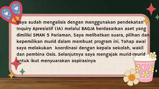 KONEKSI ANTAR MATERI 33 PENGELOLAAN PROGRAM YANG BERDAMPAK POSITIF BAGI MURID [upl. by Weeks397]