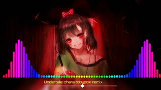 언더테일 차라 브금 풀 리믹스  Megalo Strike Back Remix Audio visualizer EDIT [upl. by Aicargatla]