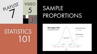 Statistics 101 Sample Proportions [upl. by Morra]