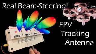 World’s First BeamSteering FPV Antenna for 58ghz [upl. by Adnawyt]