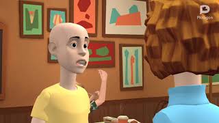 Classic Caillou misbehaves at McDonald’s and gets grounded [upl. by Beshore]