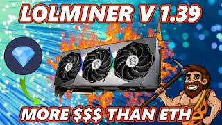 LOLMINER V 139  Mining TONCOIN More Profitable than ETH [upl. by Napoleon203]