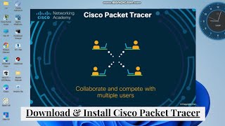 Cisco Packet Tracer  Download amp Install Cisco Packet Tracer StepbyStep [upl. by Rossing141]