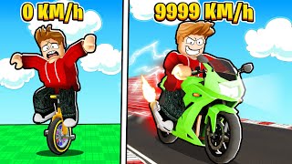 ROBLOX CHOP UNLOCKED NEW SUPERBIKE IN BIKE RACE CLICKER [upl. by Magdalene]