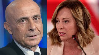 Marco Minniti allarme totale Proteggete Meloni minacce da prendere sul serio [upl. by Calisa584]