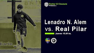 PrimeraC  Leandro N Alem vs Real Pilar  EN VIVO [upl. by Ivetts]