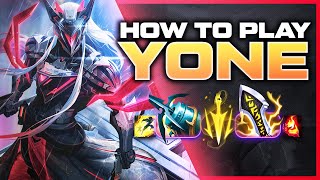 HOW TO PLAY YONE SEASON 13  BEST Build amp Runes  Season 13 Yone guide  League of Legends [upl. by Atsirc]