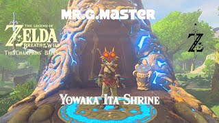 Zelda Breath of the Wild YOWAKA ITA Shrine Walk Through [upl. by Zilevi]