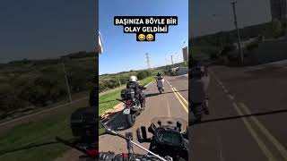 MOTORCU POLİSE YAKALANIRSA 🤦😂 MOTOR MOTOVLOG MOTORCYCLE BİKER MOTO MOTOGP MOTORSİKLET [upl. by Wein]