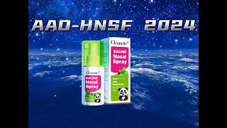 Cleanote saline nasal spray sponsor AAOHNSF 2024 [upl. by Wichern]