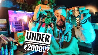 Best watches under 2000  Best watches in India for Rs2000  Titan Casio Timex [upl. by Horner976]