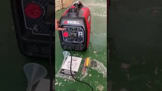 genset inverter silent 2000 watt excell ex 3000 Original [upl. by Sundin]